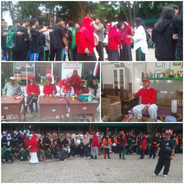 Meriahkan HUT RI ke 79 , SMK Negeri 1 Dumai Gelar Beragam Lomba.