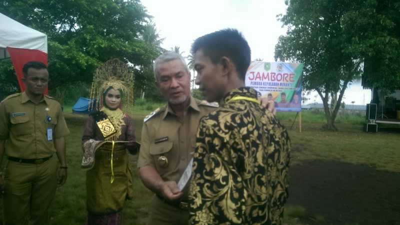 Wabub Membuka Secara Resmi Perdana Jambore Pemuda se Meranti