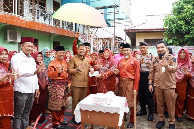 Peletakan Batu Pertama Pembangunan Mushalla Korwilcam Kecamatan Mandau dan Bathin Solapan
