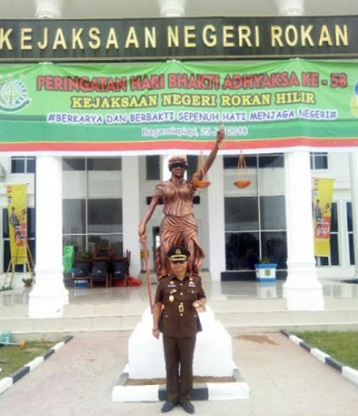 Kajari Rohil Undang Bupati Peringati HBA