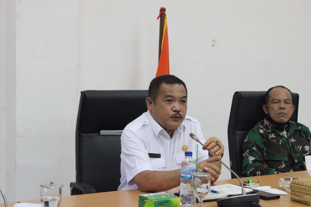 Forkopimda Labuhanbatu Rapat Kordinasi Percepatan Penanganan Covid-19
