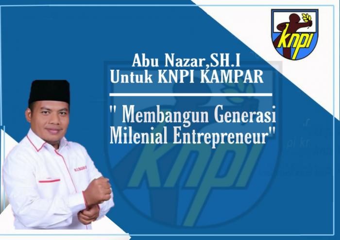 Abu Nazar Pimpin DPD KNPI Kabupaten Kampar 