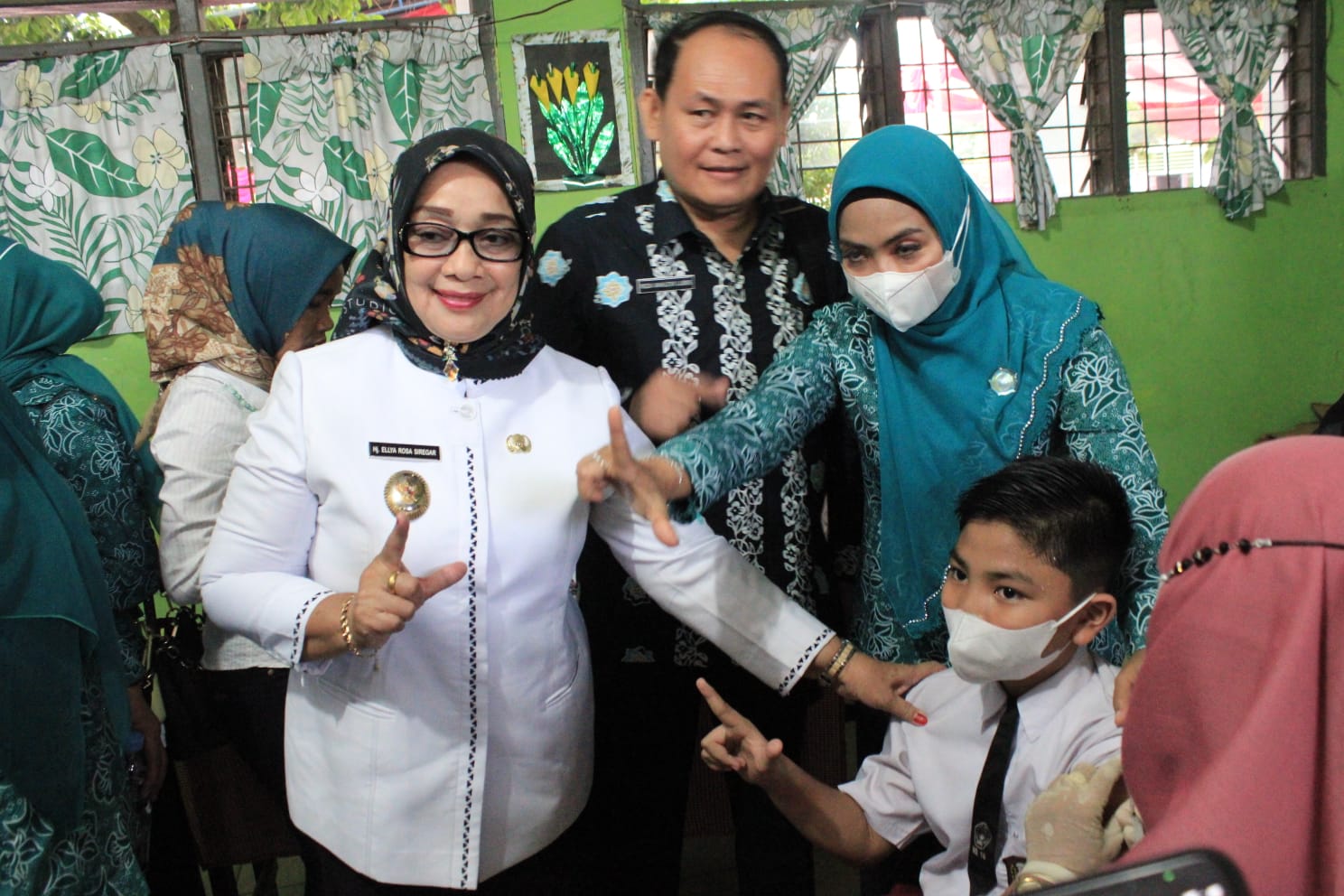 Wakil Bupati Labuhanbatu Hadiri Suvervisi Desa Terbaik