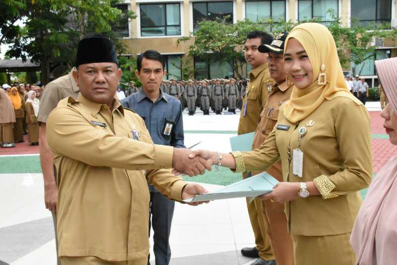 Sebanyak 321 ASN Terima Kenaikan Pangkat