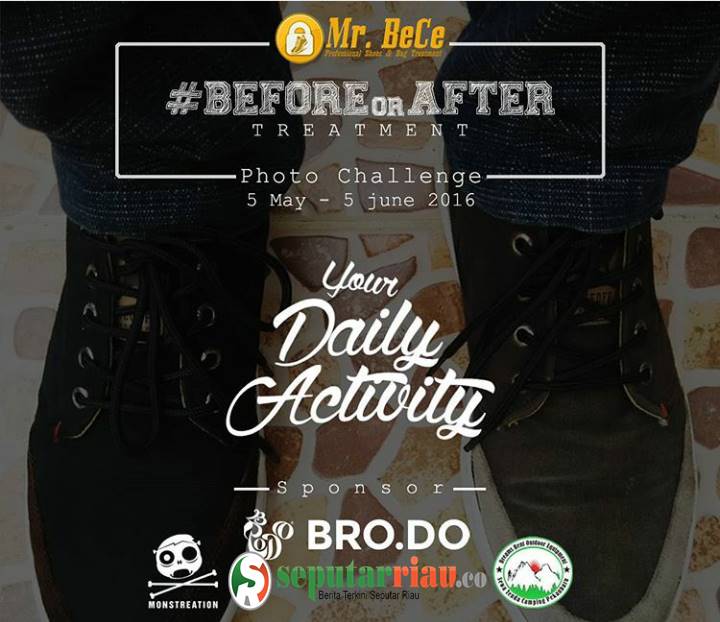 Mr.Bece Pekanbaru, Gaet Brand Sepatu Ternama Brodo Dalam Event Photo Challenge