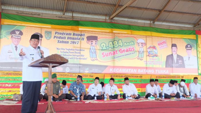 Bupati Wardan Hadiri Istighotsah di Sungai Piring