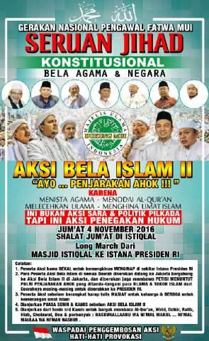 FPI Pusat Serukan Aksi Demo Dari Daerah