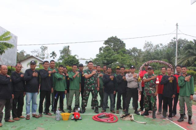 Pemdes Resam Lapis Gelar Sosialisasi Pencegahan Bencana Alam dan Pelatihan Satlimas Desa