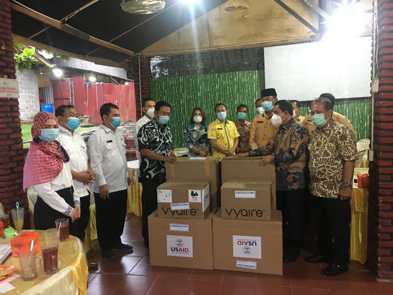 RSUD Rantauprapat Terima Bantuan Dua Pentilator Dari Gugus Tugas Provsu