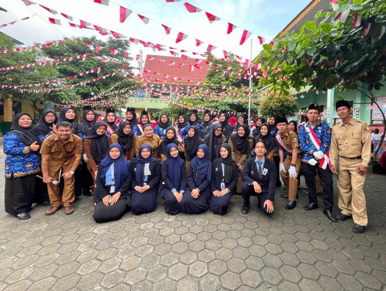 SD Negeri 112 Pekanbaru Gelar HUT RI KE-79 TAHUN, Angkat Tema Cinta Tanah Air Indonesia