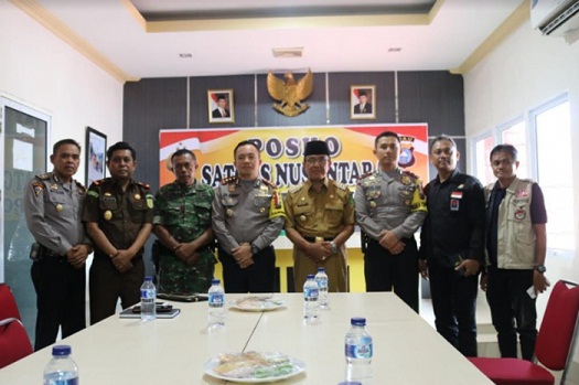 Kepolisian Resor Inhil Menggelar Rapat Koordinasi