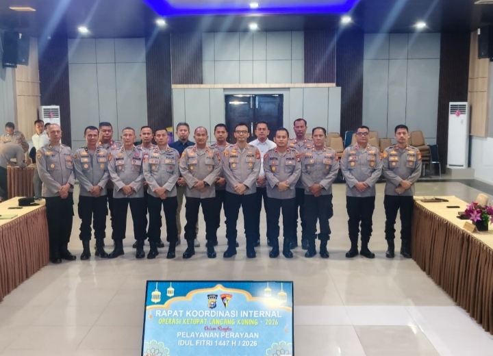 Jelang Idul Fitri, Polres Dumai Matangkan Pengamanan Lewat Rapat Operasi Ketupat 2026