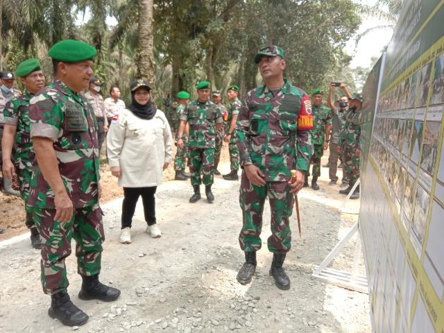 Kegiatan TMMD 113 Terlaksana Dengan Baik Berkat Kerjasama Tim Satgas dan Masyarakat