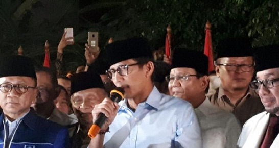 LAMR Diminta Tepuk Tepung Tawar Cawapres Sandiaga Uno