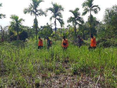 Tim Satgas Babinsa Mandau Bersama Rescue BPBD Lakukan Pencegahan Karhutla