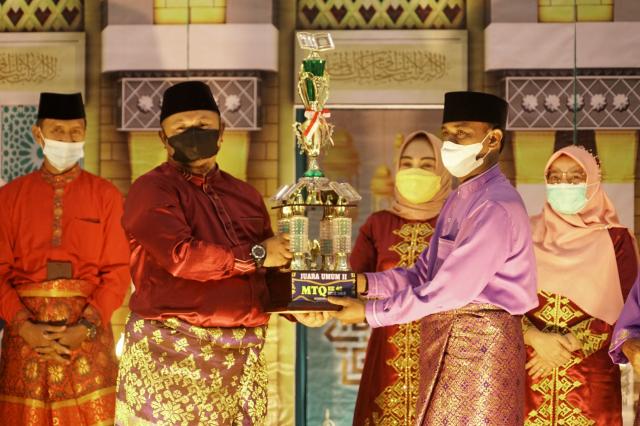 Semarak MTQ 2021 di Kecamatan Mandau Diakhiri Penutupan Yang Penuh Hikmat