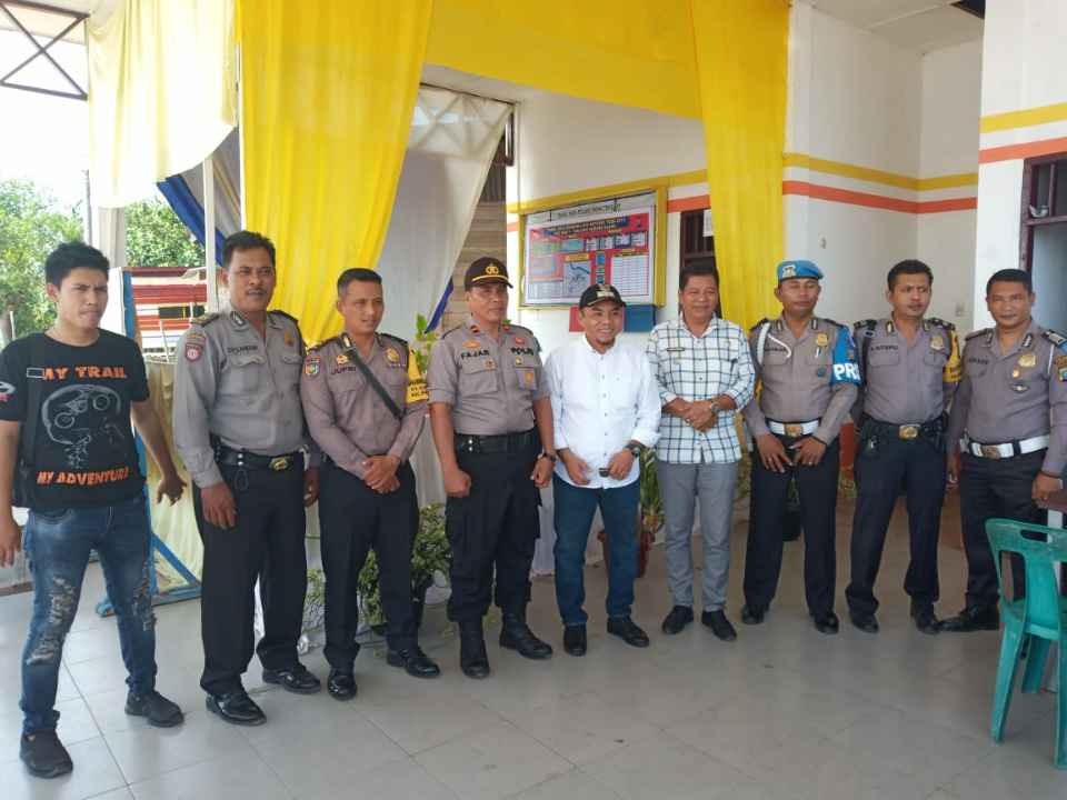 Plt Bupati Labuhanbatu Kunjungi Pospam Tanjung Serang Elang