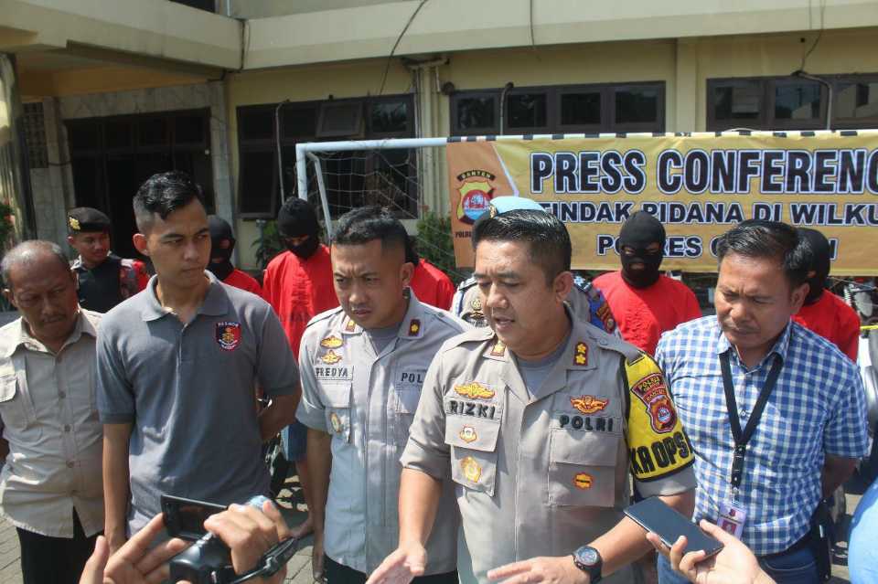 Polres Cilegon Sukses Ungkap Kasus Komplotan Jaringan Curanmor