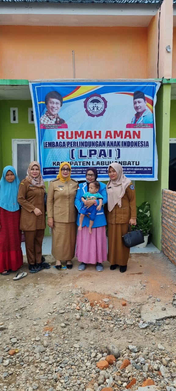 Wabub Labuhanbatu Kunjungi Balita Stunting Dirumah Aman LPAI