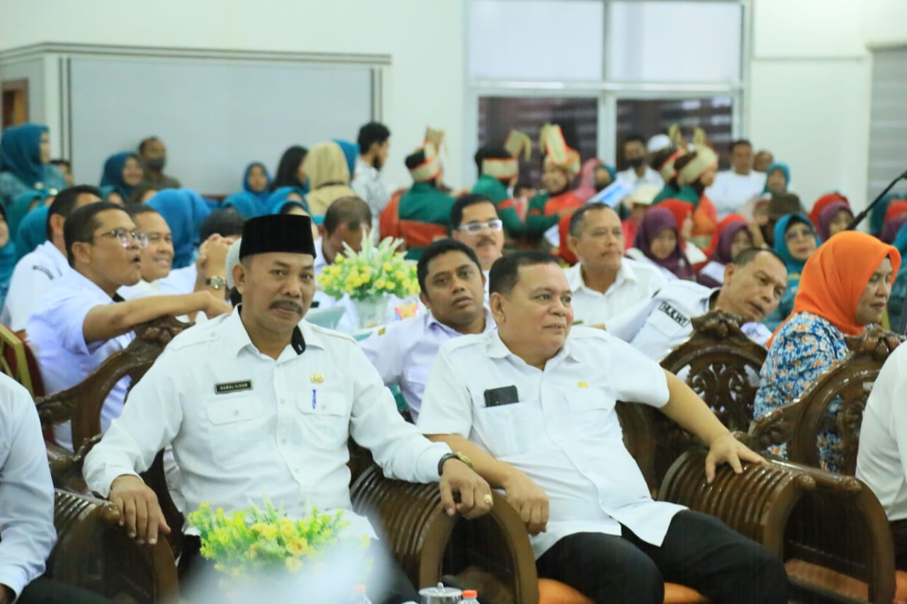 Bupati Labuhanbatu Sambut Kedatangan Tim Monitoring Provinsi Sumatera Utara.