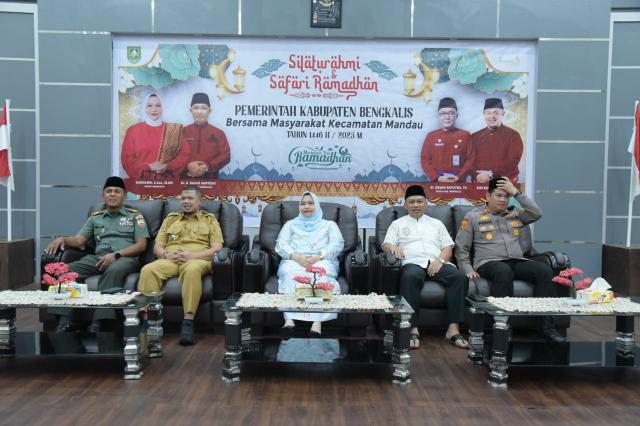 Safari Ramadhan,Bupati Bengkalis Ajak Masyarakat Kecamatan Mandau Tingkatkan Kualitas Iman & Keimana
