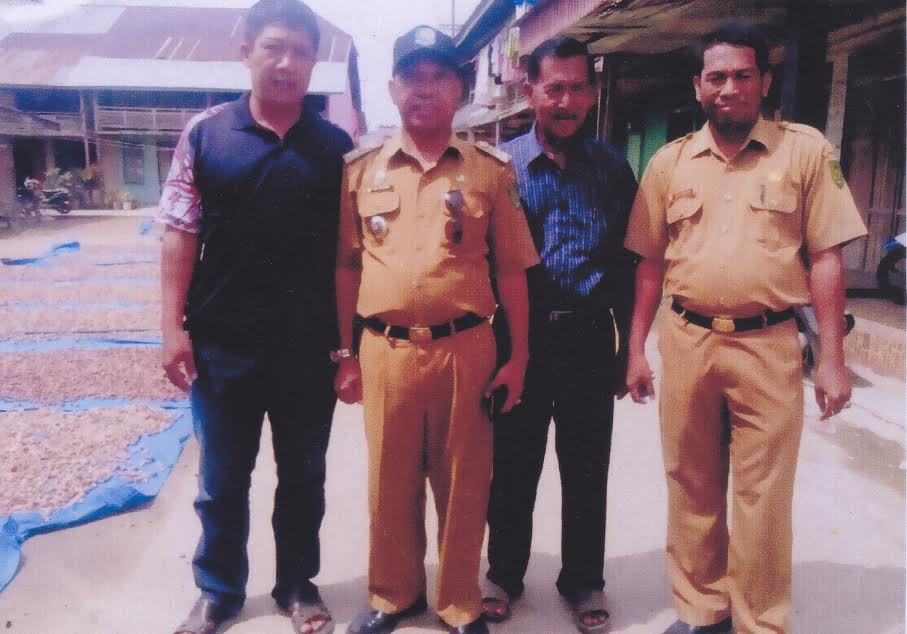 Kunjungan Kerja Camat Tembilahan Hulu ke desa Pulau Palas