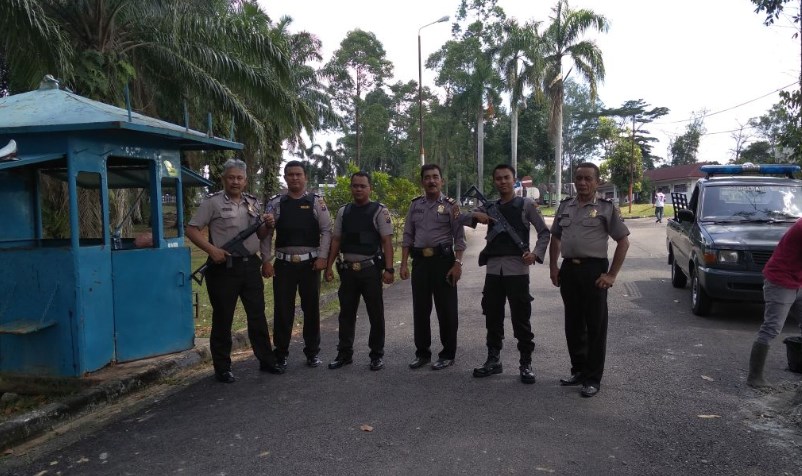 Polsek Mandau Himbau Masyarakat Untuk Tenang & Selalu Waspada, Siaga I Personil Polsek Mandau