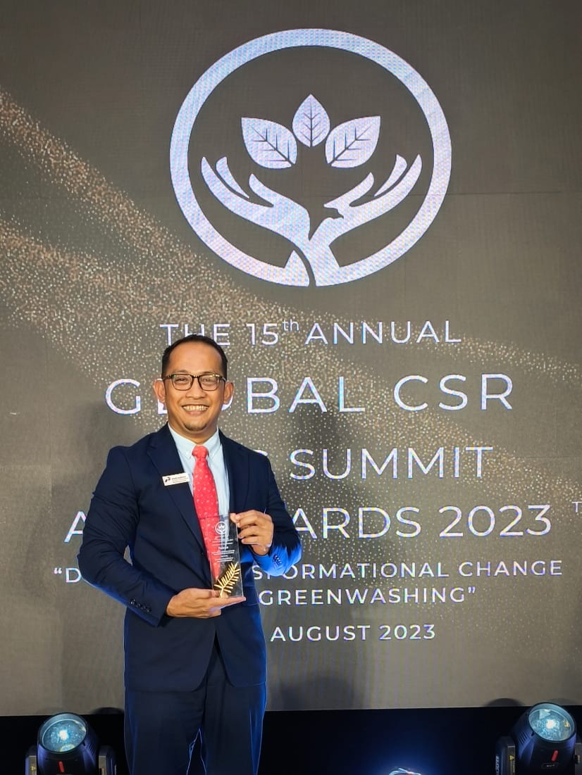 Berhasil Kurangi Dampak Perubahan Iklim, PT KPI Unit Dumai Raih Penghargaan Internasional Global CSR