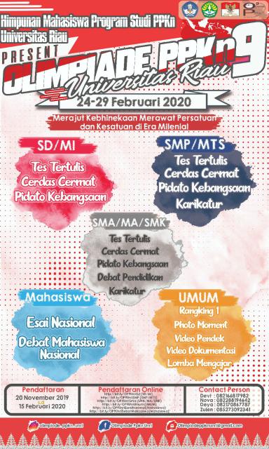 Himaprodi Siap Gelar Olimpiade PPKn 9 Universitas Riau