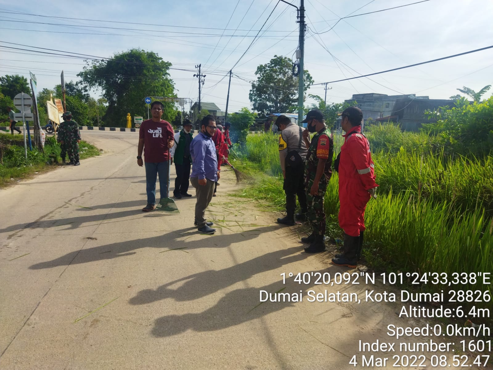 Kelurahan Ratu Sima Ditunjuk Sebagai Kampung Pancasila dari TNI Kodim 0320 / Dumai