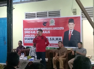 Sambangi Masyarakat Karang Anyer, Syafroni Untung Tampung Aspirasi Yang Belum Terealisasi