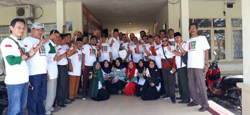 PKB Daftarkan 41 Caleg ke KPUD Rohil, Syarifuddin : Kita Optimis 6 Kursi