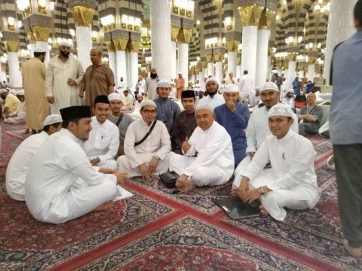 Gubri Terima Usulan Mahasiswa Riau di Madinah