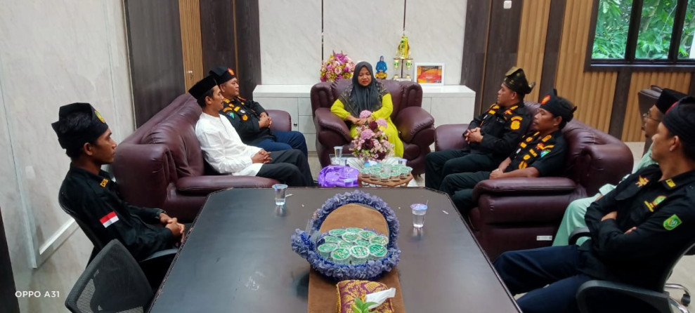 Jalin Silaturahmi, LLMB Binawidya Kunjungi Kantor Camat Binawidya