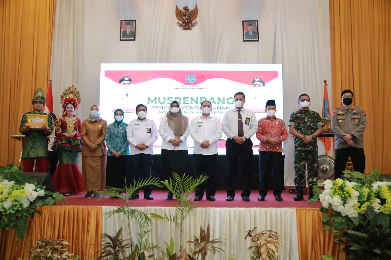 Buka Musrenbang, Bupati: Saling gotong royong Bolo Labuhanbatu