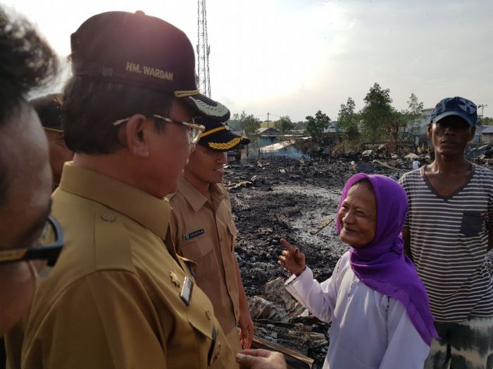 Bupati Wardan Minta Kebutuhan Para Korban Diperhatikan