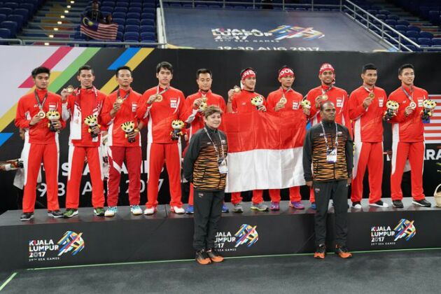 Klasemen Sementara Medali SEA Games 25 Agustus 2017