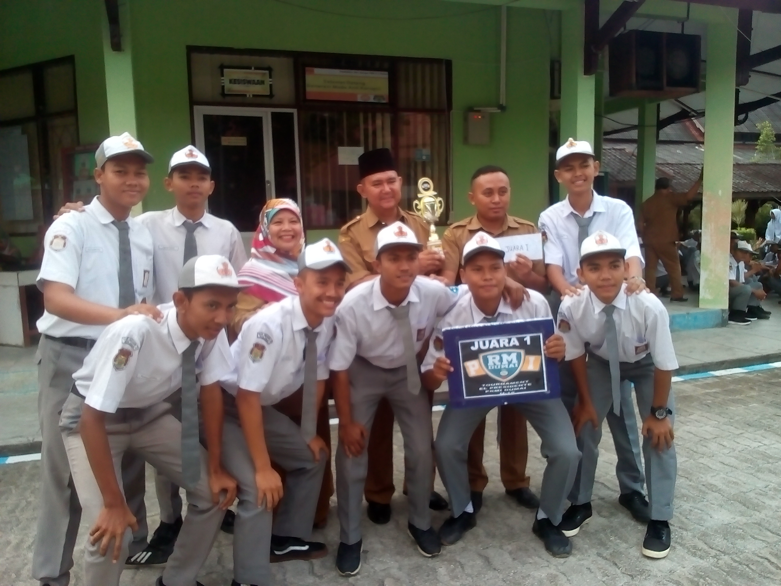 SMKN 2 Dumai Raih Juara 1 Futsal Se Kota Dumai