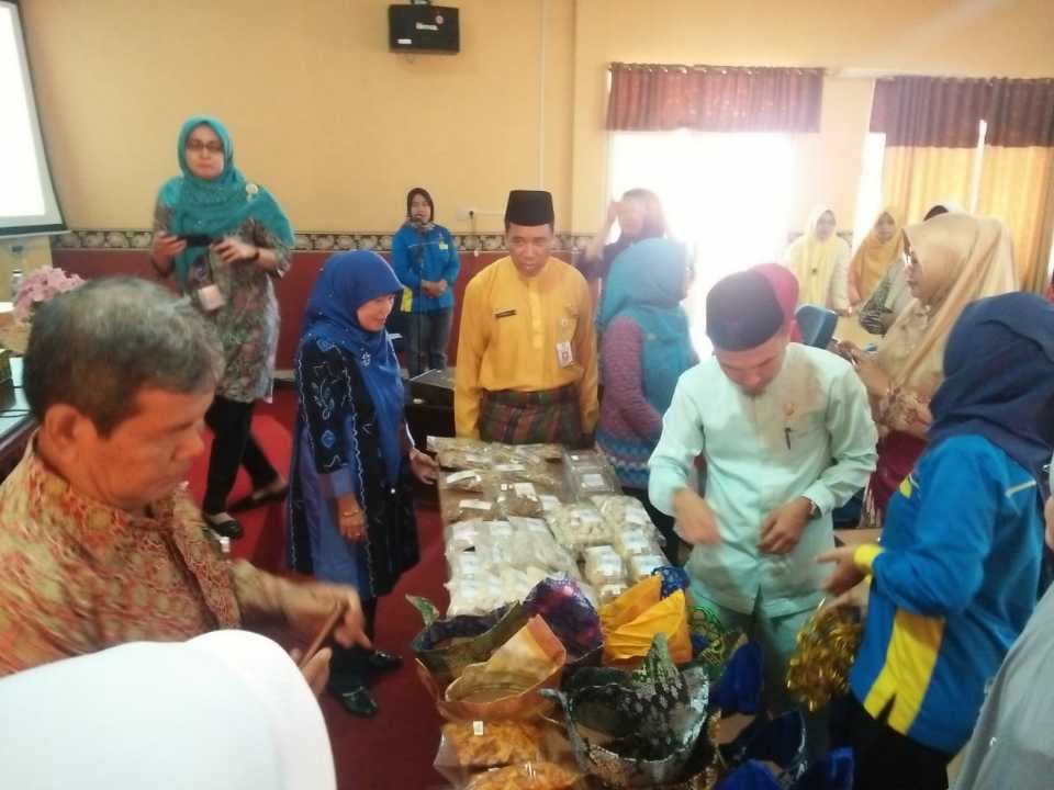 UPPKS Bengkalis Tampilkan Berbagai Produk dan Kerajinan Tangan