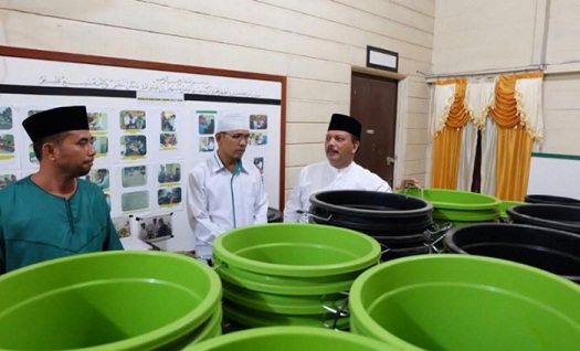 Sekda Kunjungi Kantor BAZNAS Indragiri Hilir