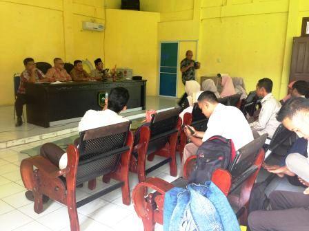 PPKH Dinsos P3APP-KB Kabupaten Kepulauan Mernti Gelar Rapat Koordinasi Bersama Pihak Bank Mandiri
