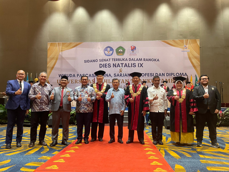 Wisuda Universitas Pahlawan: Penandatanganan Prasasti Oleh Jusuf Kalla, Apresiasi BRIN Hingga Rekor 
