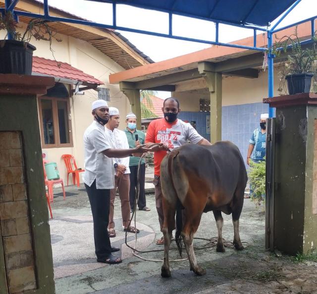 Kapolres Bengkalis, Berqurban Merupakan Amal Ibadah Untuk Berbagi Serta Mempererat Tali Silaturahmi