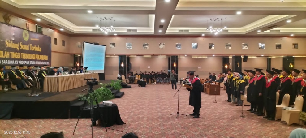 Kampus STTP Gelar Sidang Senat Terbuka Wisuda Sarjana XV