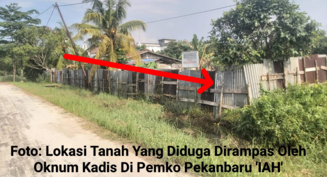 Diduga Mafia Tanah Memanipulasi Data dan Pemalsuan, Pelakunya Diduga Kadis di Pemko Pekanbaru
