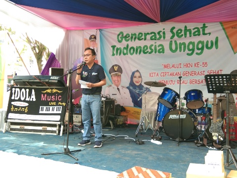 Memperingati HKN ke-55 di Kec. Mandau,Dinas Kesehatan Bengkalis Ciptakan Generasi Muda Sehat Menuju 