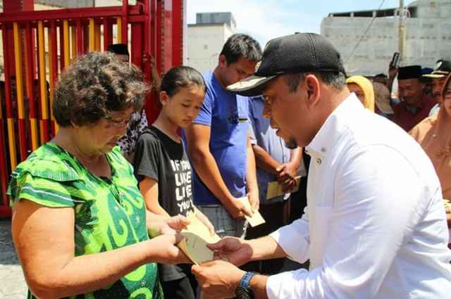 Bantuan Kedua Korban Kebakaran Terealisasi, Ini Kata PLT Bupati Labuhanbatu