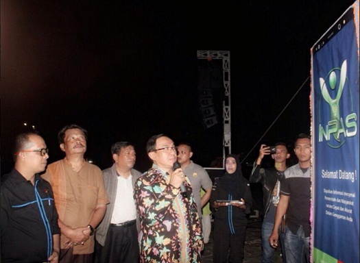 Digagas Diskominfops, Bupati Inhil Resmikan Peluncuran Sistem Inpas