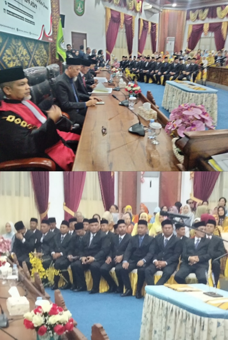 35 Anggota DPRD Dumai Terpilih Periode 2024-2029 Resmi Dilantik.