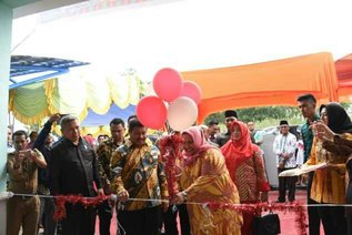 Bupati Bengkalis Resmikan Puskesmas Pematang Pudu-Kecamata Mandau